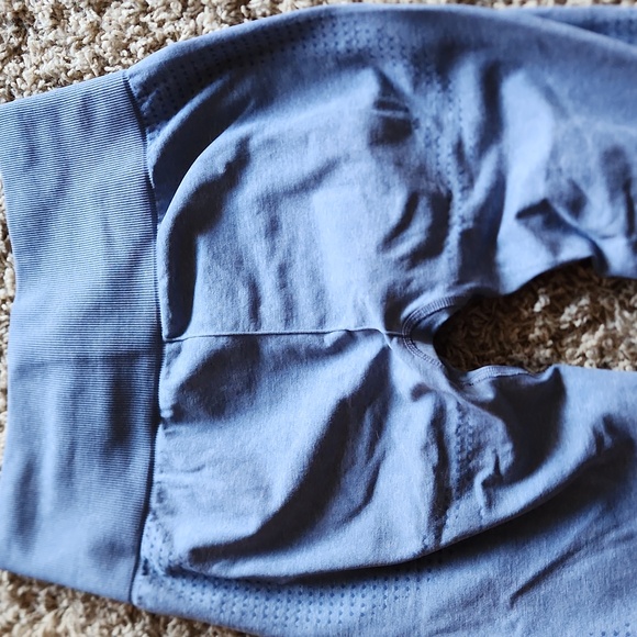 Gymshark heather blue womans xs leggings - Picture 7 of 8
